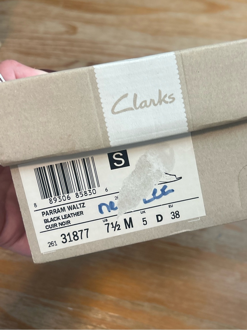 Clarks Leather Parram Waltz Sense Slide Sandals - Picture 6 of 11